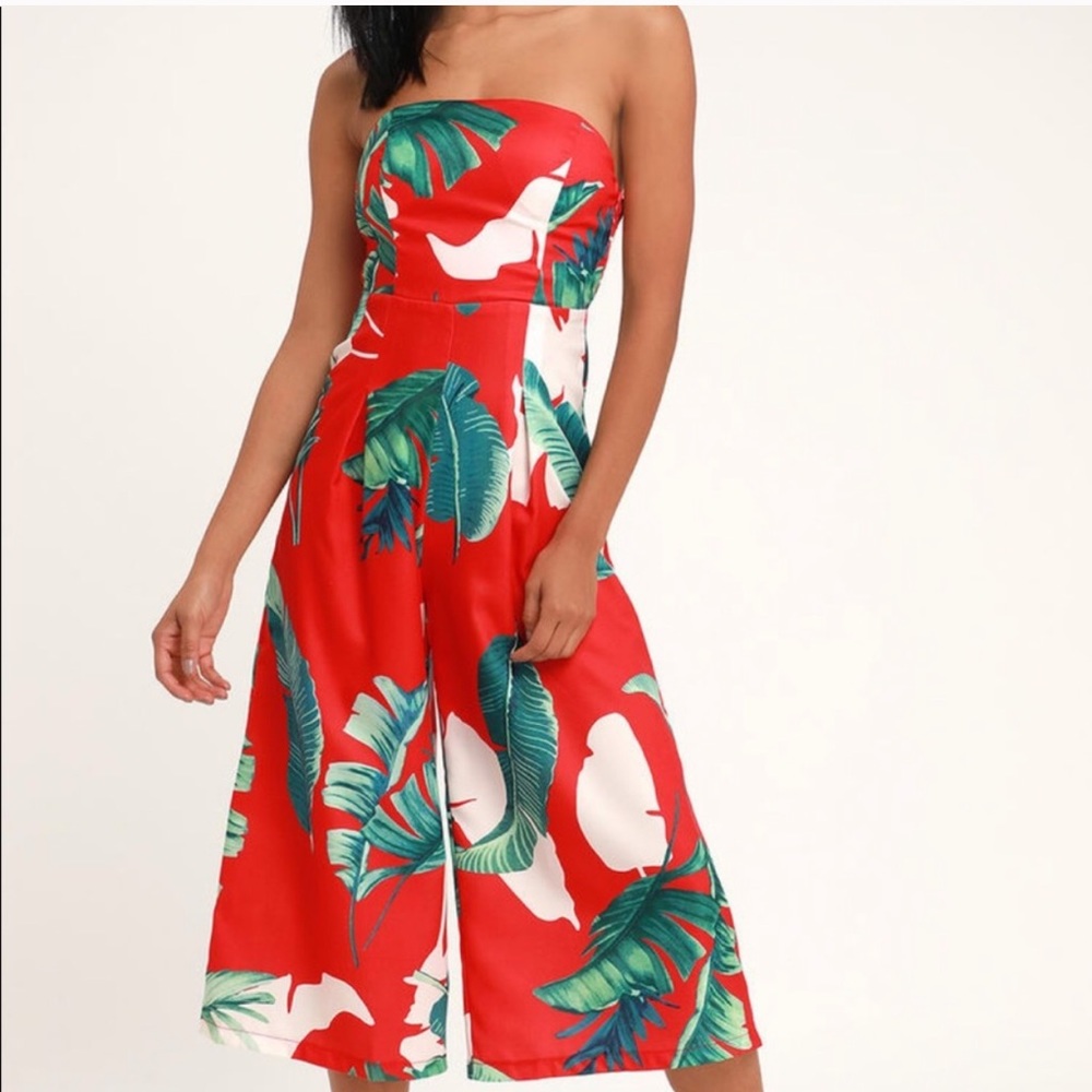 Lulus Tropical Jumpsuit